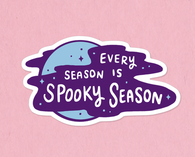 Spooky season sticker