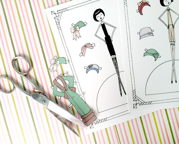 Printable paper dolls – kate gabrielle