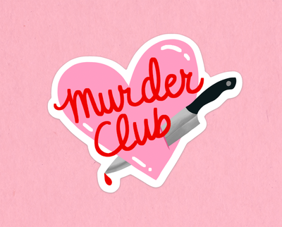 Murder Club sticker