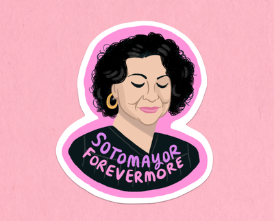 Sotomayor forevermore sticker