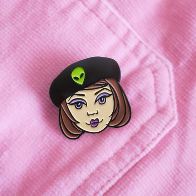 New pin designed with a Patron