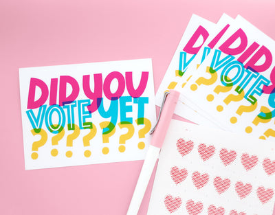 Did You Vote Yet?? free printable postcards