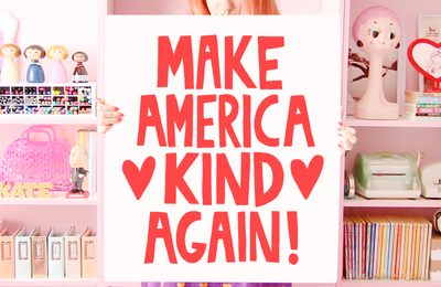 Make America Kind Again printable sign