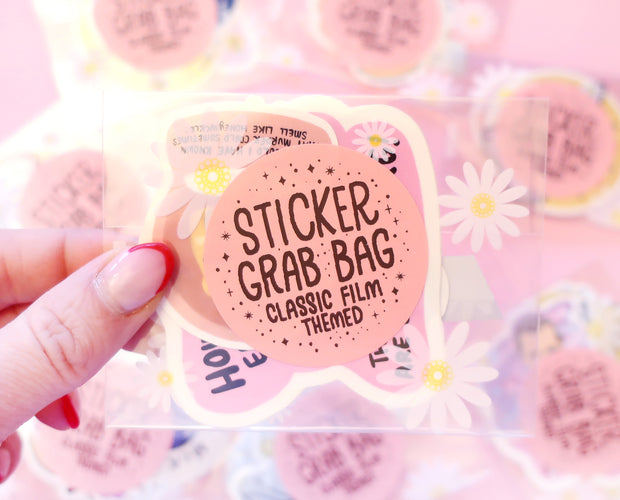 Mystery sticker blind bag (classic film themed)