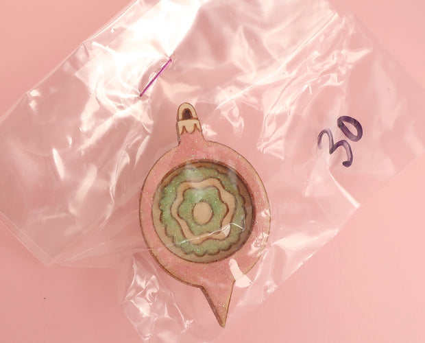 Clearance hand painted wooden jewelry