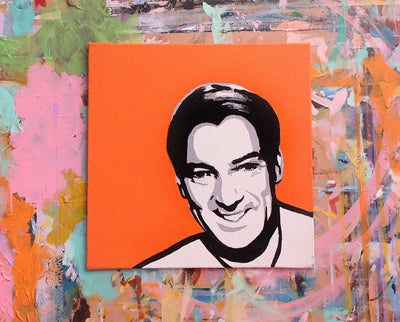 Gary Cooper original painting