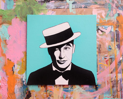 Maurice Chevalier original painting