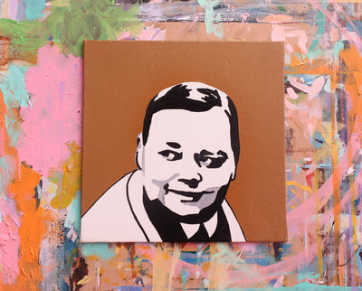 Fatty Arbuckle original painting