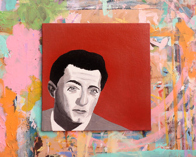 Robert Mitchum original painting