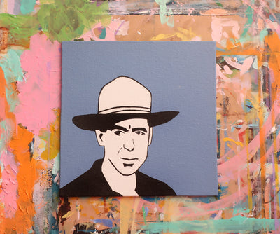 William S. Hart original painting