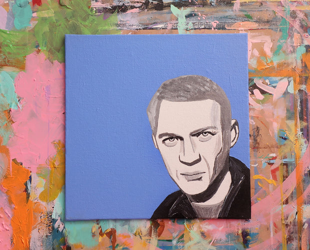 Steve McQueen original painting