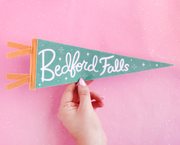 Bedford Falls felt pennant