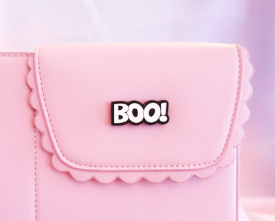 Boo! purse charm