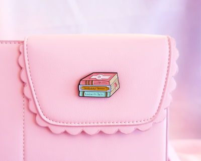 Books purse charm