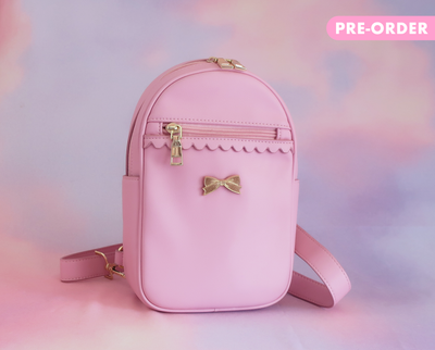 The Romy bag in Cupcake Pink