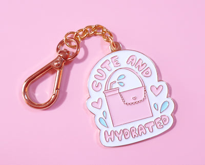 Cute and hydrated keychain