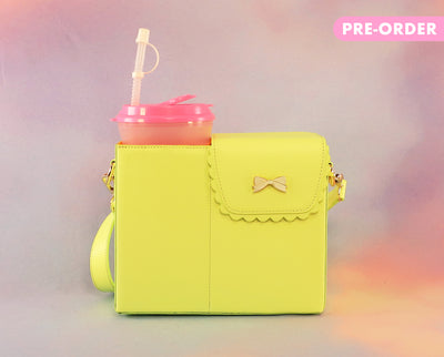 The Ella bag in Highlighter Yellow