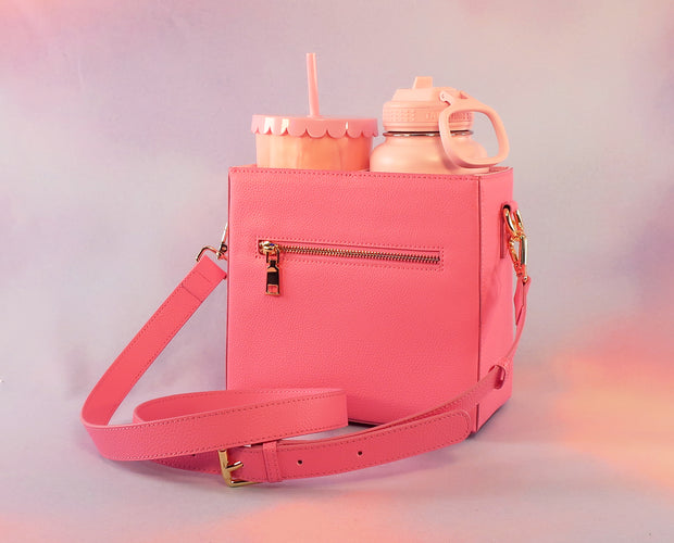 The Evie bag in Candy Pink