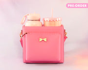 The Evie bag in Candy Pink