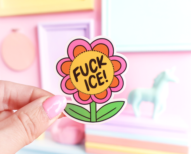 Fuck Ice sticker