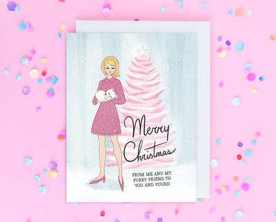 Furry friend Christmas card