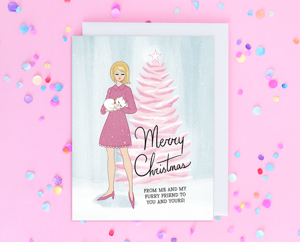 Furry friend Christmas card