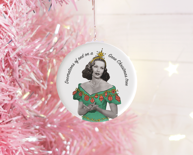 Gene Christmas tree Christmas ornament