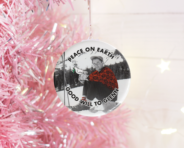 Goodwill to Glenn Christmas ornament