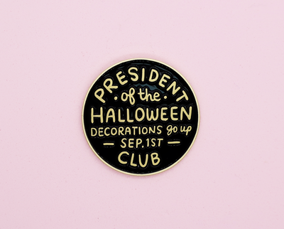 Halloween decorations enamel lapel pin