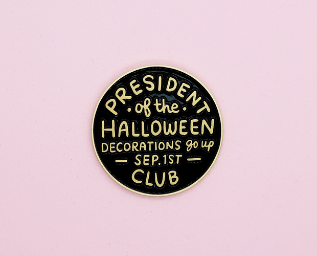 Halloween decorations enamel lapel pin