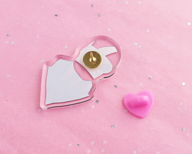 Invisible Hand Pin Invisible Man lapel pin – kate gabrielle