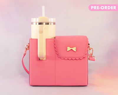 The Iris bag in Candy Pink