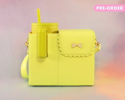 The Iris bag in Highlighter Yellow