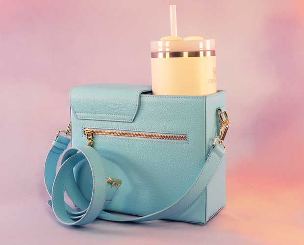 The Iris bag in Baby Blue