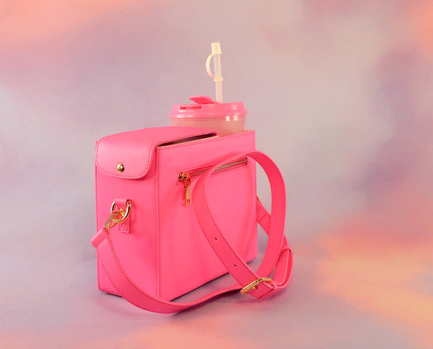 The ITA bag in Highlighter Pink