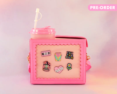 The ITA bag in Highlighter Pink