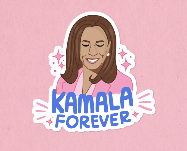 Kamala Forever sticker