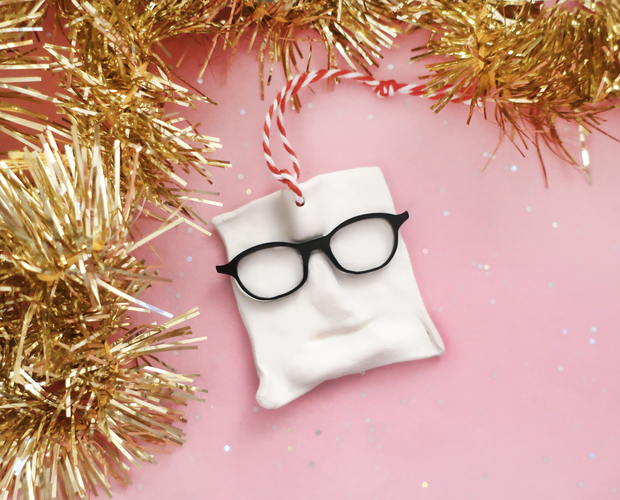 Mr. Napkin Head Christmas ornament