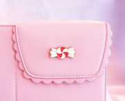 Peppermint purse charm