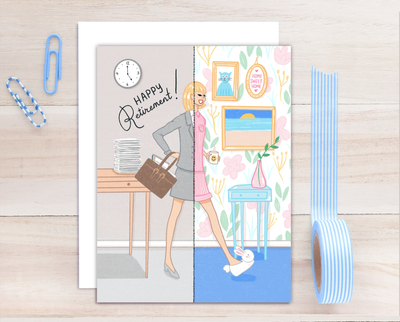 Happy Retirement greeting card