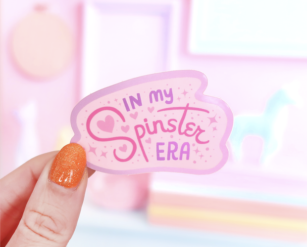 In my spinster era sticker