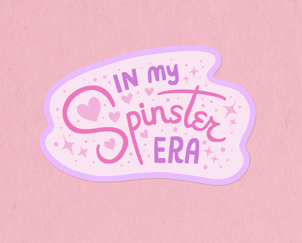 In my spinster era sticker