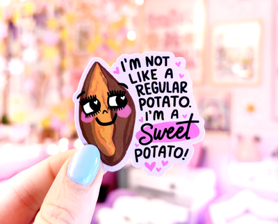 Sweet potato sticker