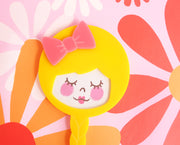 Retro inspired hand mirror