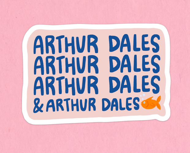 Arthur Dales sticker