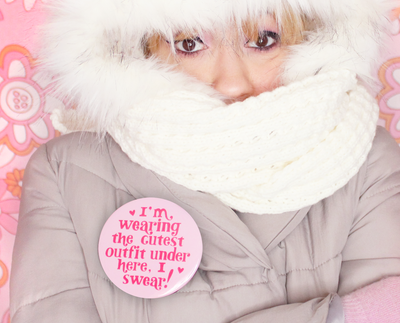 Bundled Up button