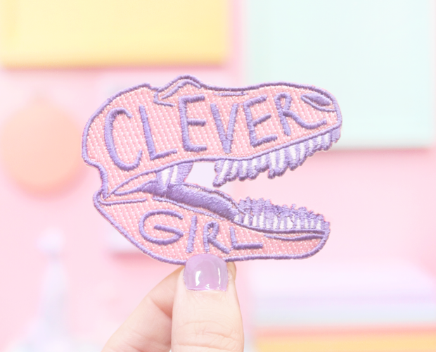 Clever Girl patch