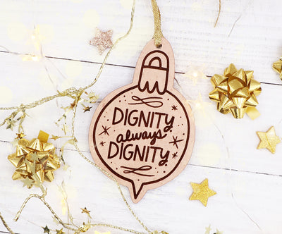 Dignity Christmas ornament