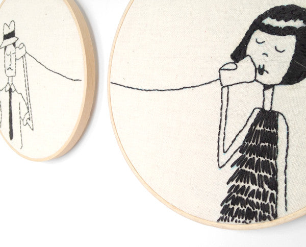 BFF Best Friend Embroidery Pattern – kate gabrielle