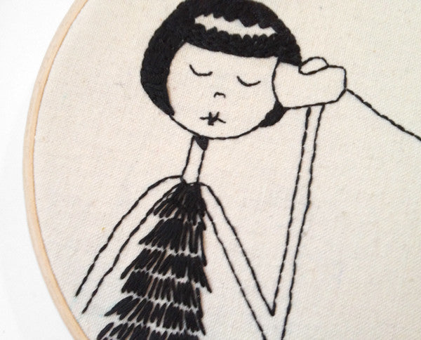 Fibrefriend Patterns BFF Best Friend Embroidery Pattern – kate gabrielle